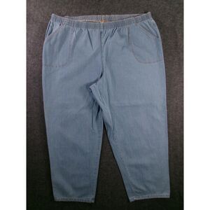 Classic Elements Jeans Women 26WP Blue Baggy Light Wash Capsule Mom Vintage USA